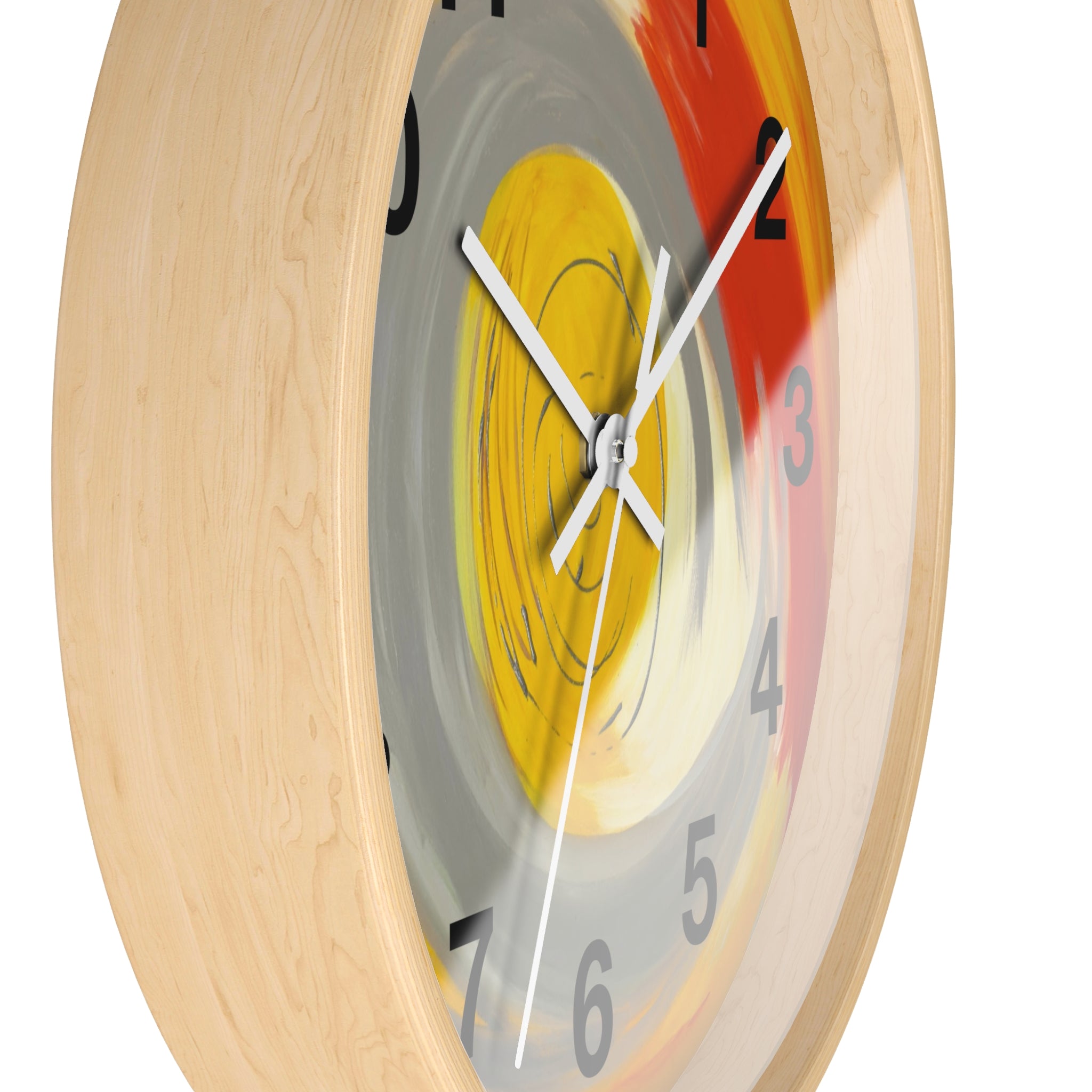 Radiant Orbit Wall Clock Home Décor