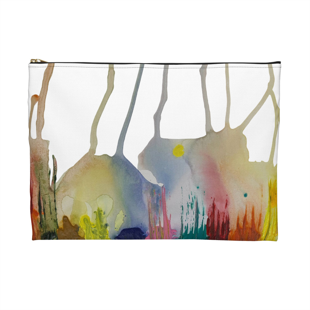 Crazy Brush Stroke Pouch