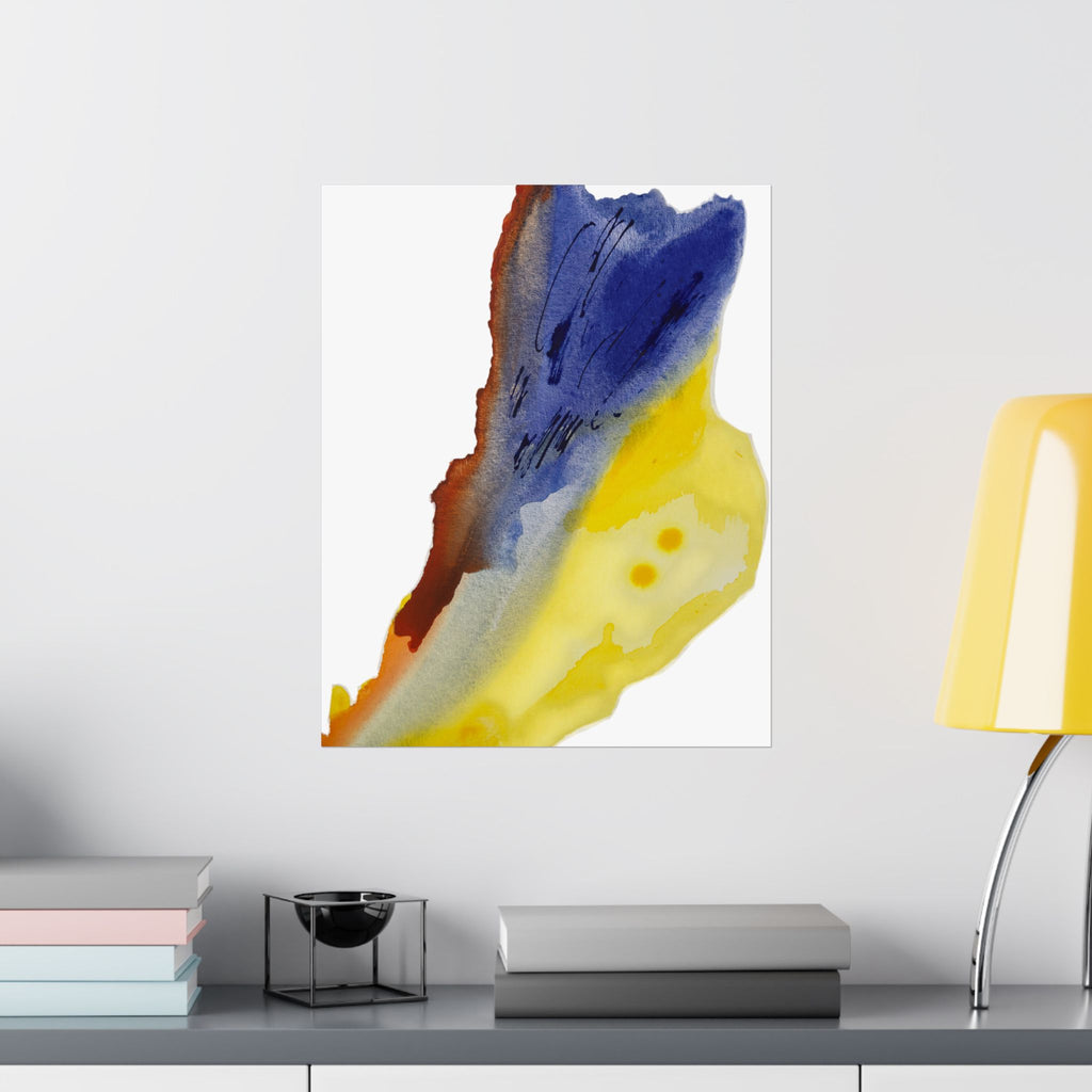 Solar Drift Satin Poster