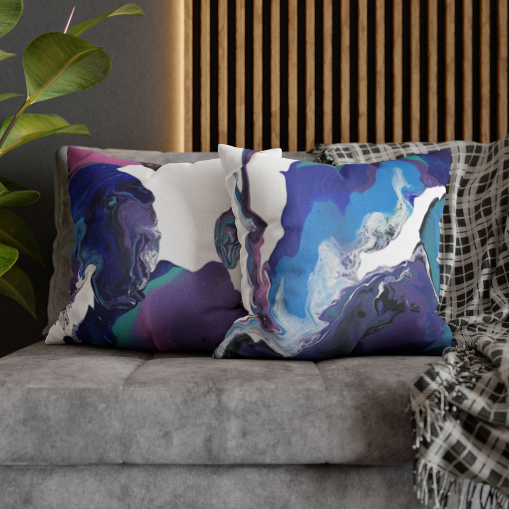 Midnight Ocean Square Pillowcase Cushion Cover