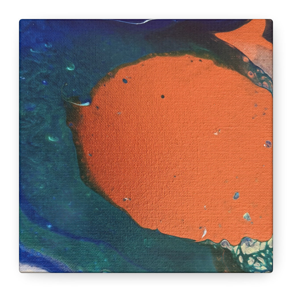 Coral Current Matte Canvas Print