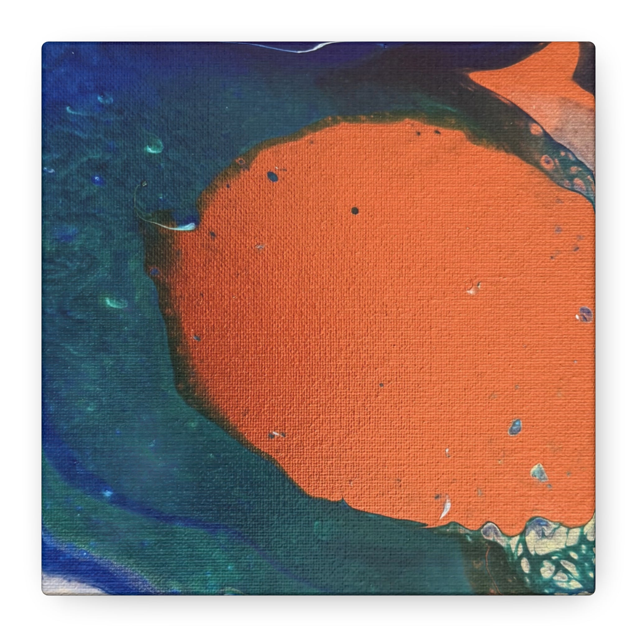 Coral Current Matte Canvas Print