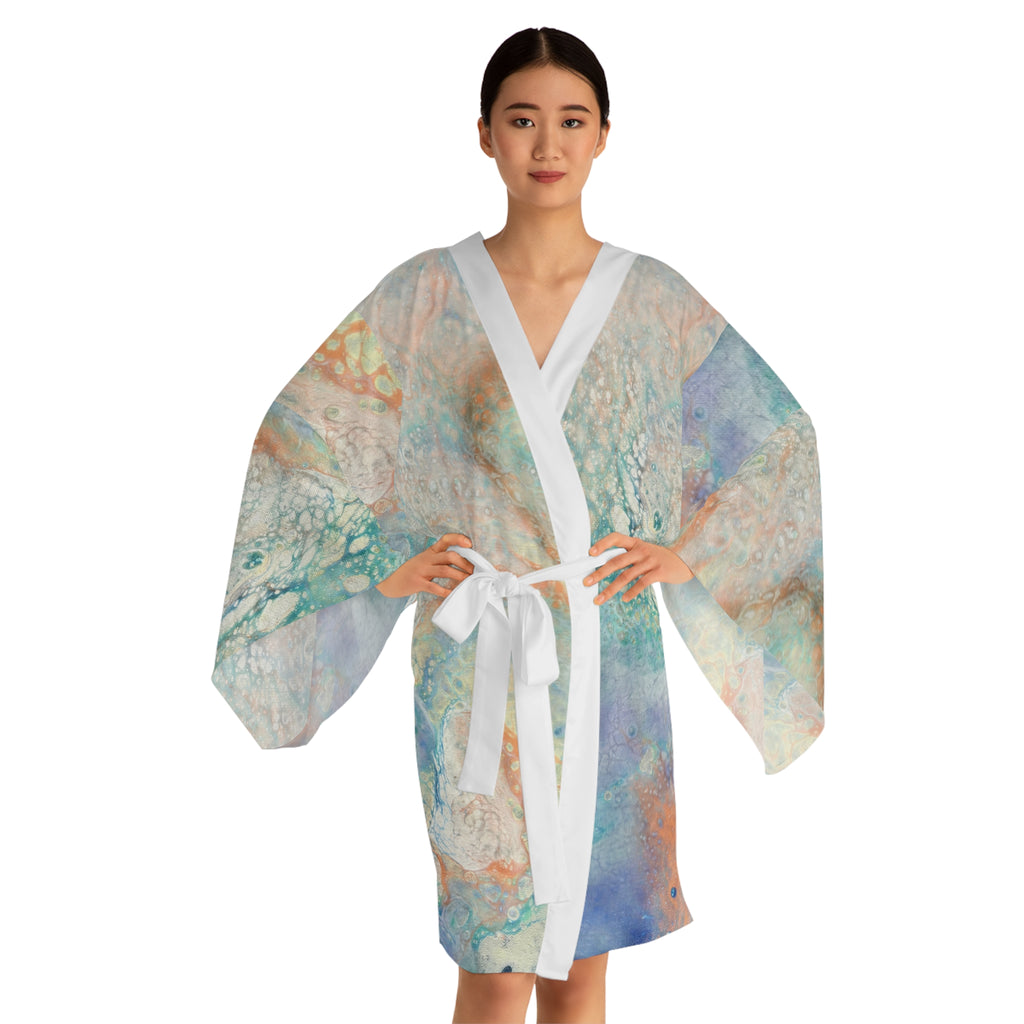 Coastal Dreams Kimono Robe