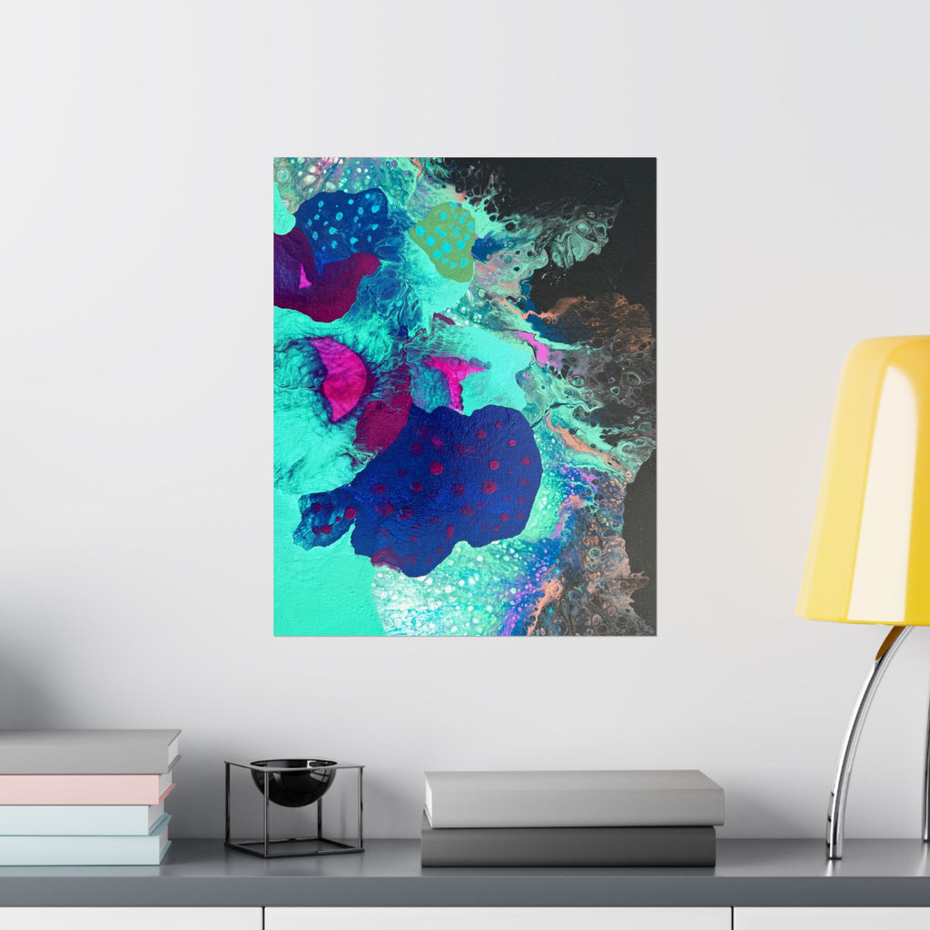 Serenity Ocean Satin Poster