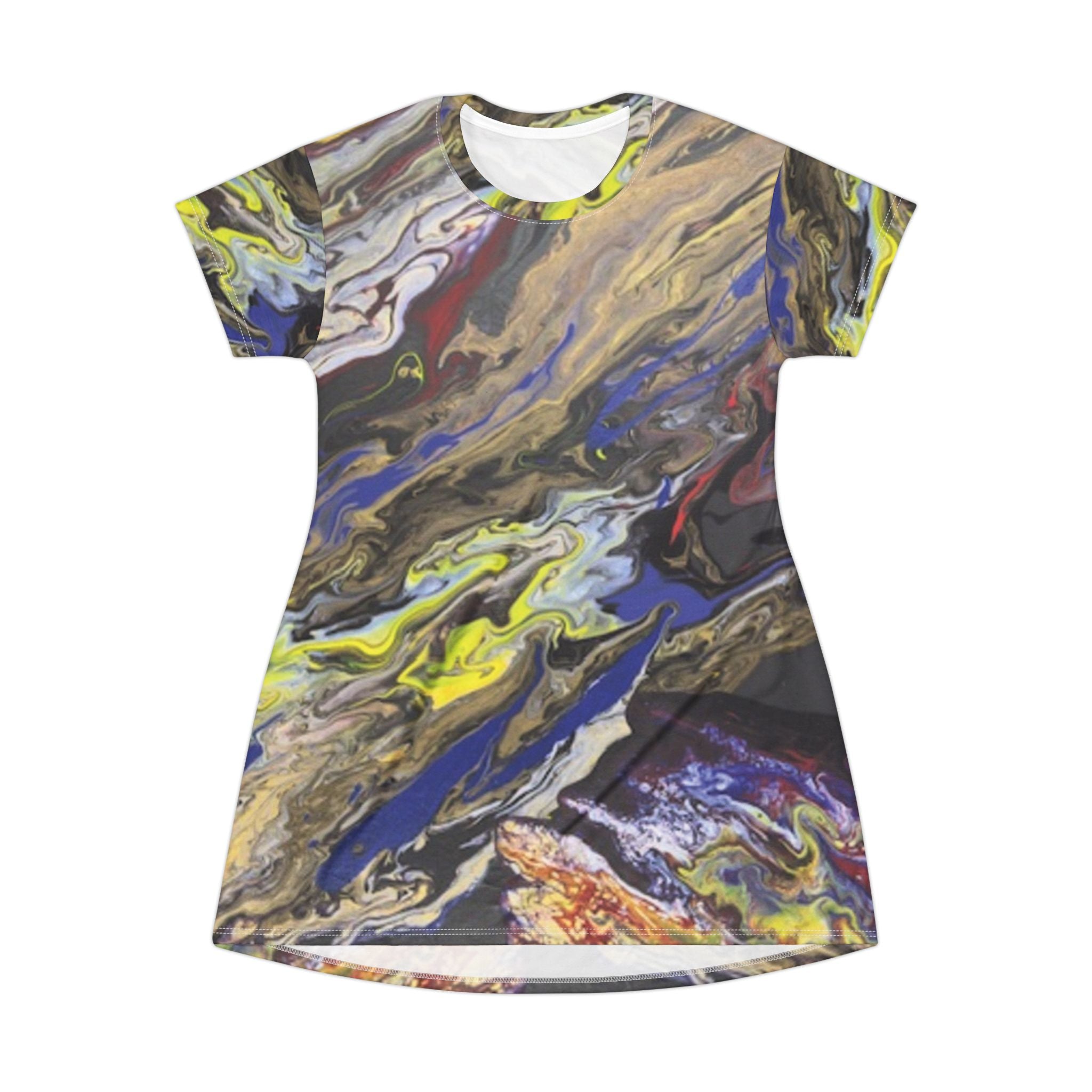 Stormy Ocean T-Shirt Dress