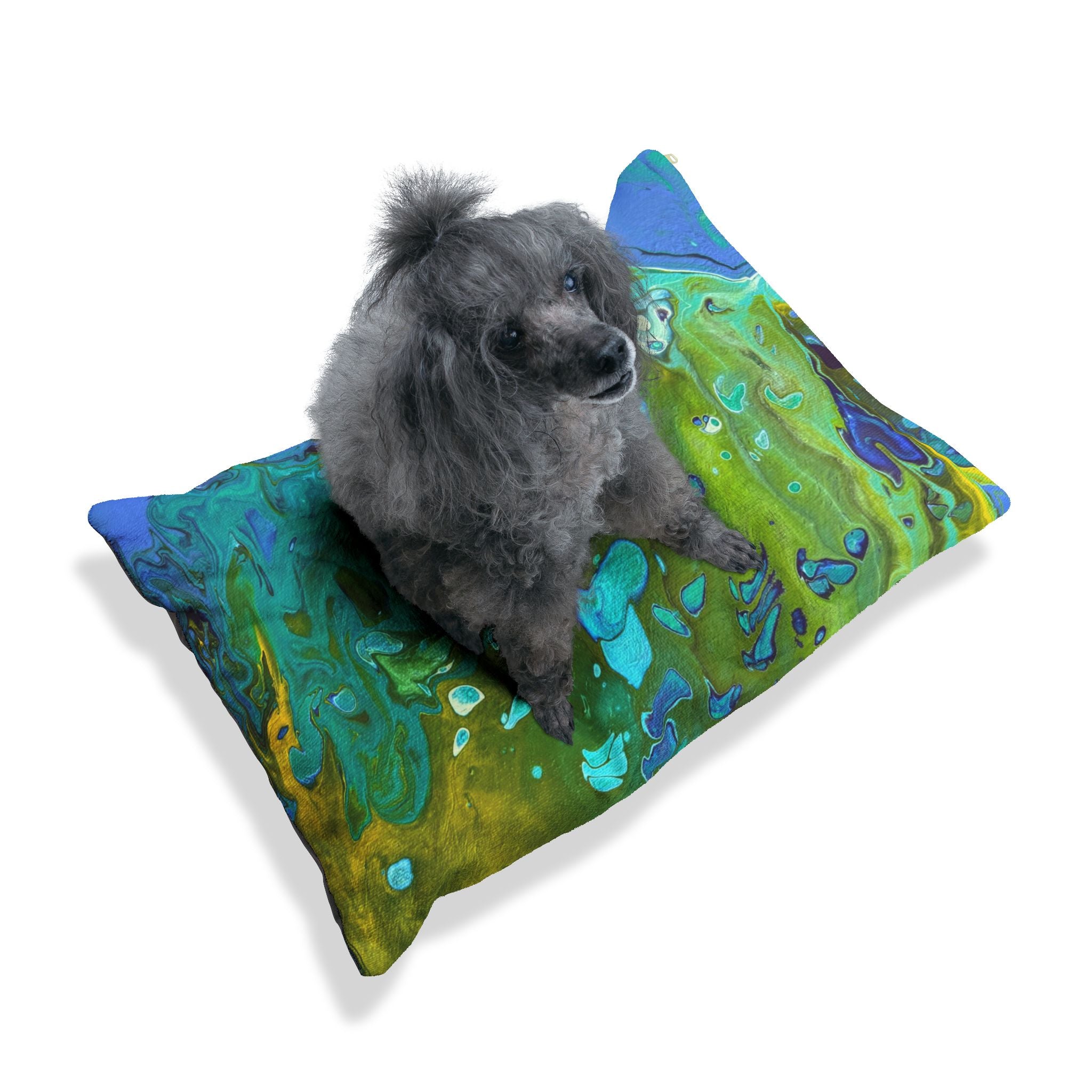 Golden Tides Pet Bed