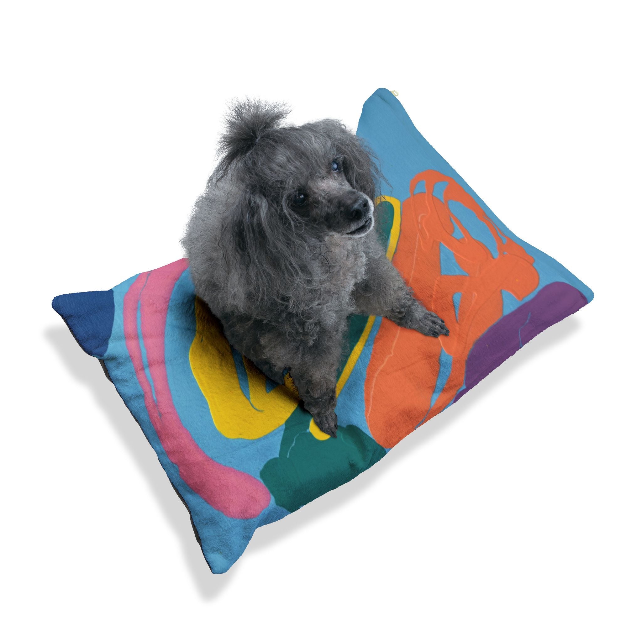 Playful Currents Pet Bed