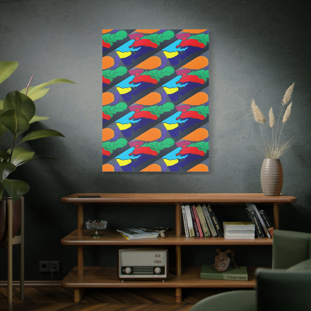Vivid Awakening Canvas
