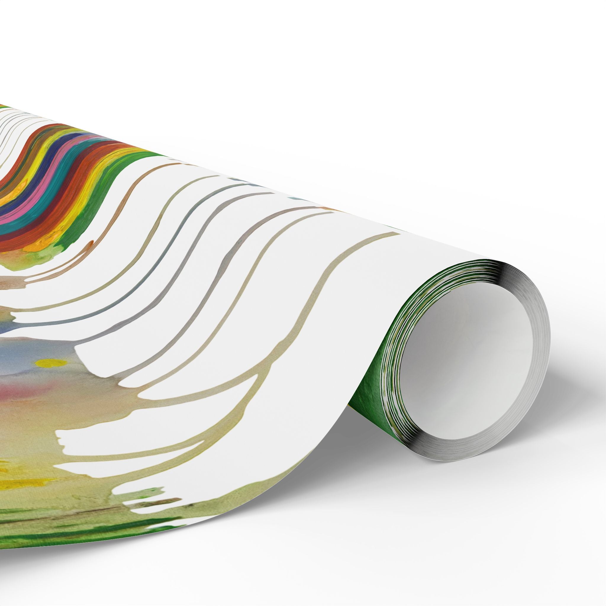 Crazy Brush Stroke Wrapping Paper