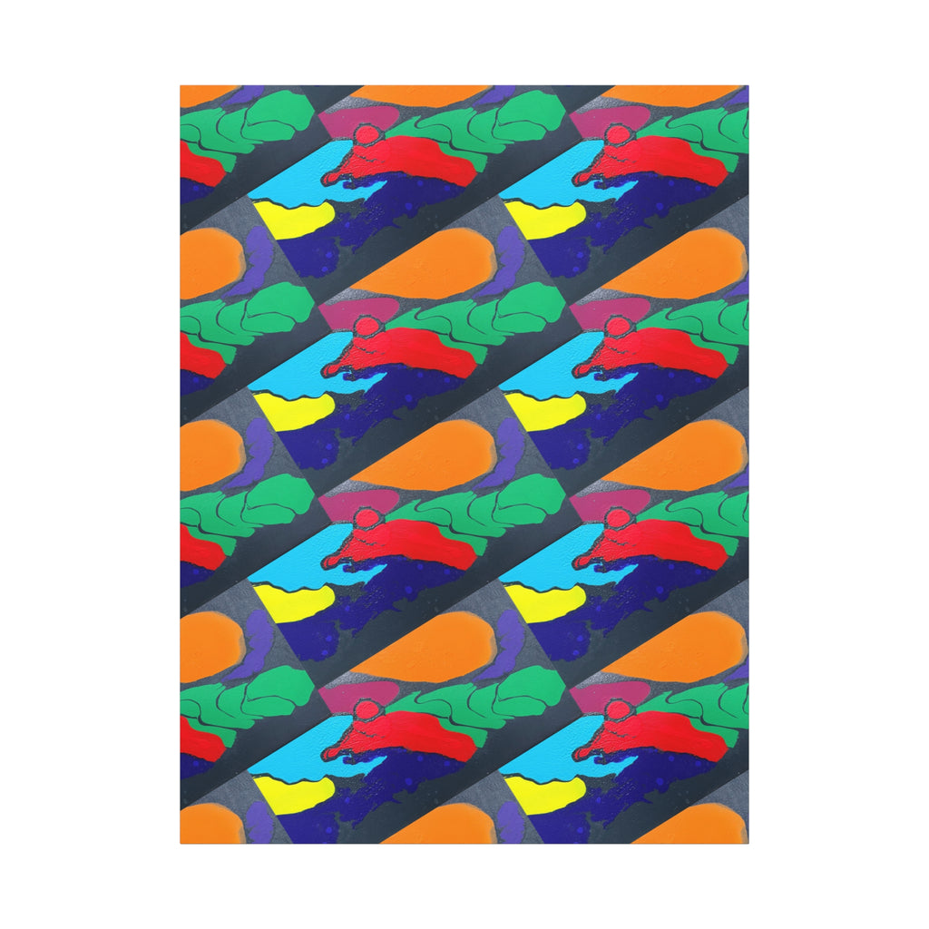 Vivid Awakening Canvas