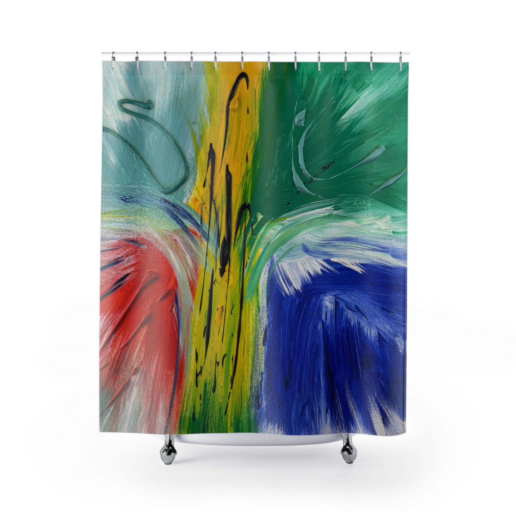 Flight of Energy Shower Curtain