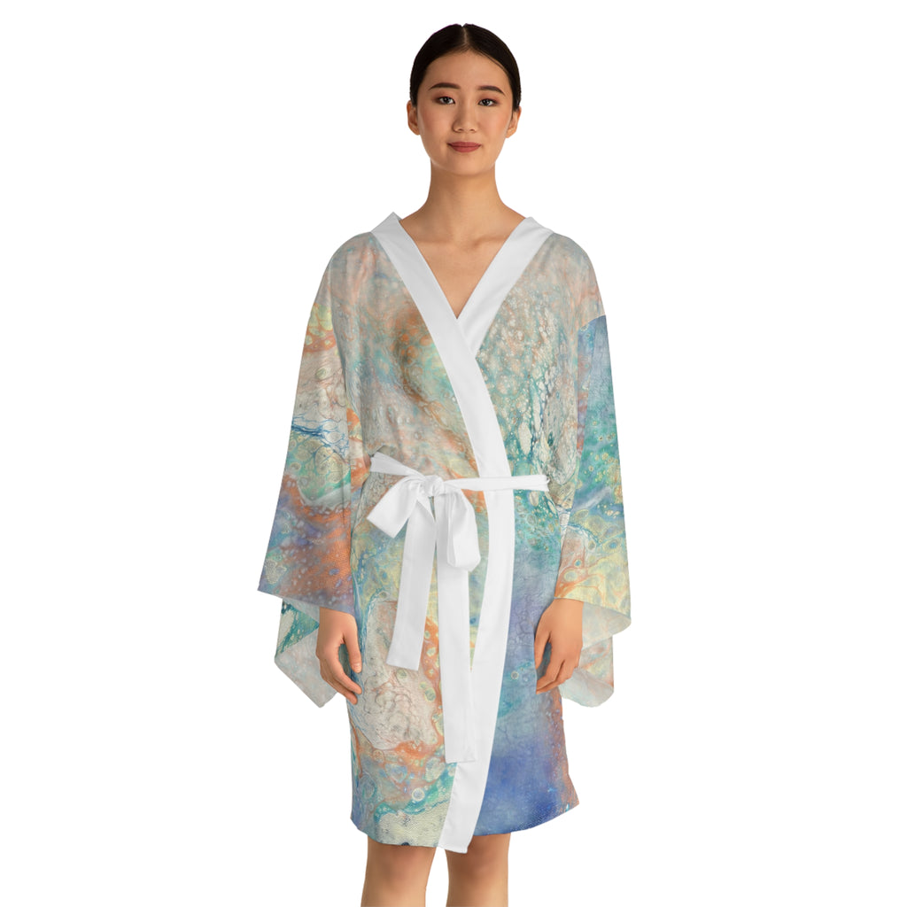 Coastal Dreams Kimono Robe