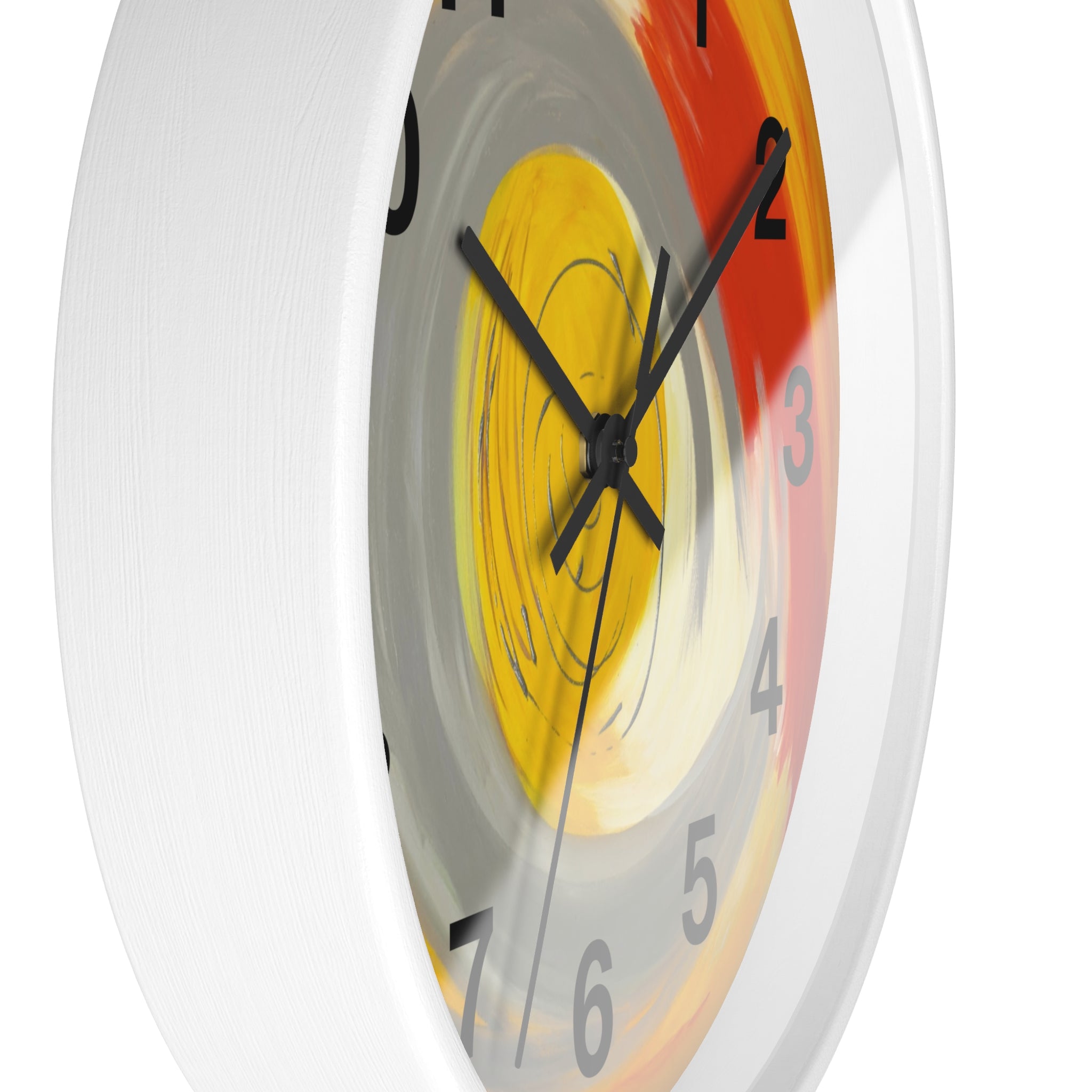 Radiant Orbit Wall Clock Home Décor