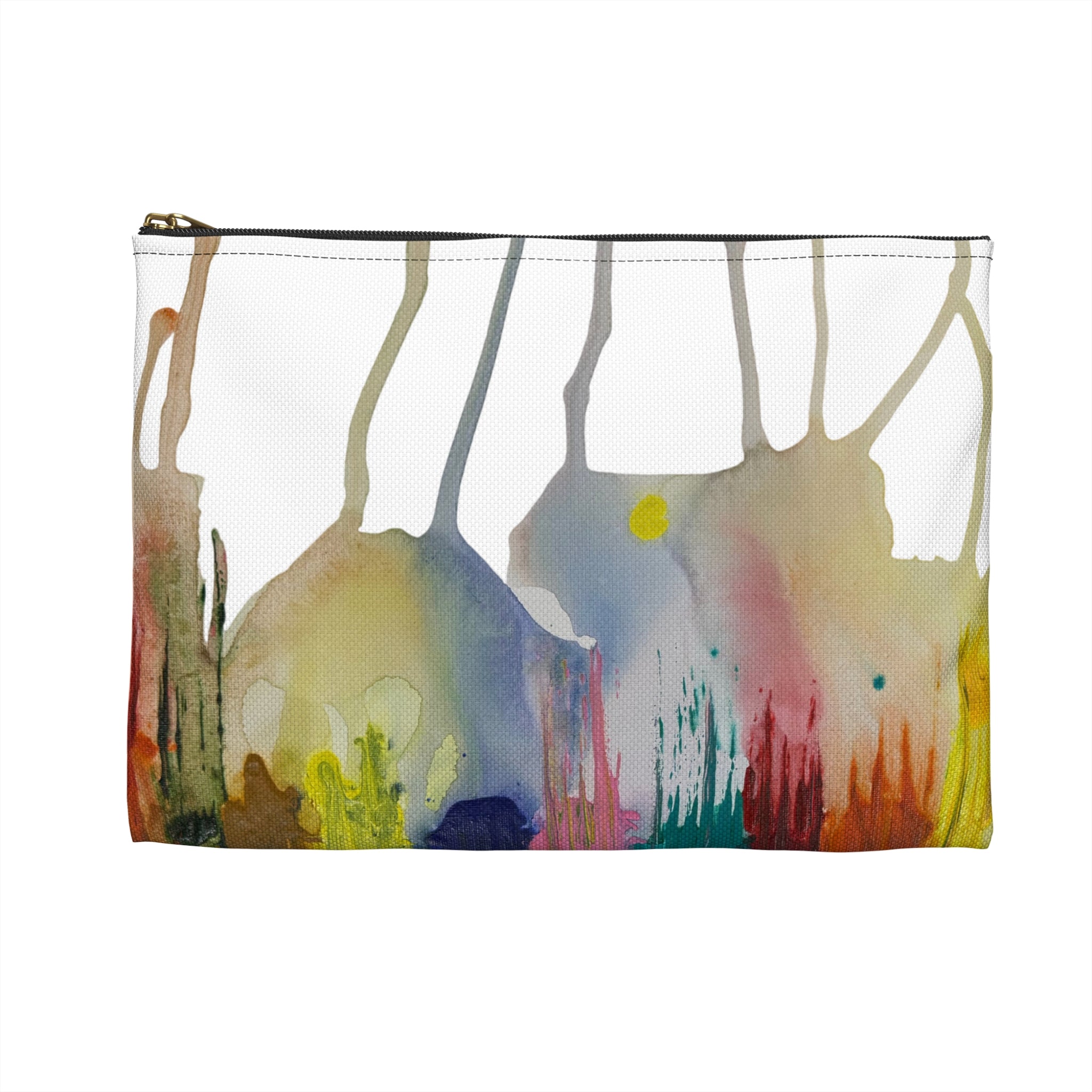 Crazy Brush Stroke Pouch