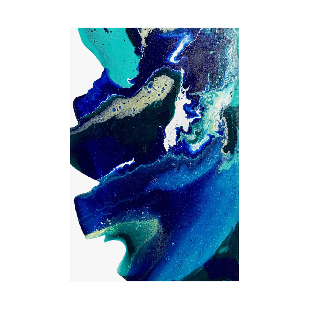 Ocean Vibes Satin Poster