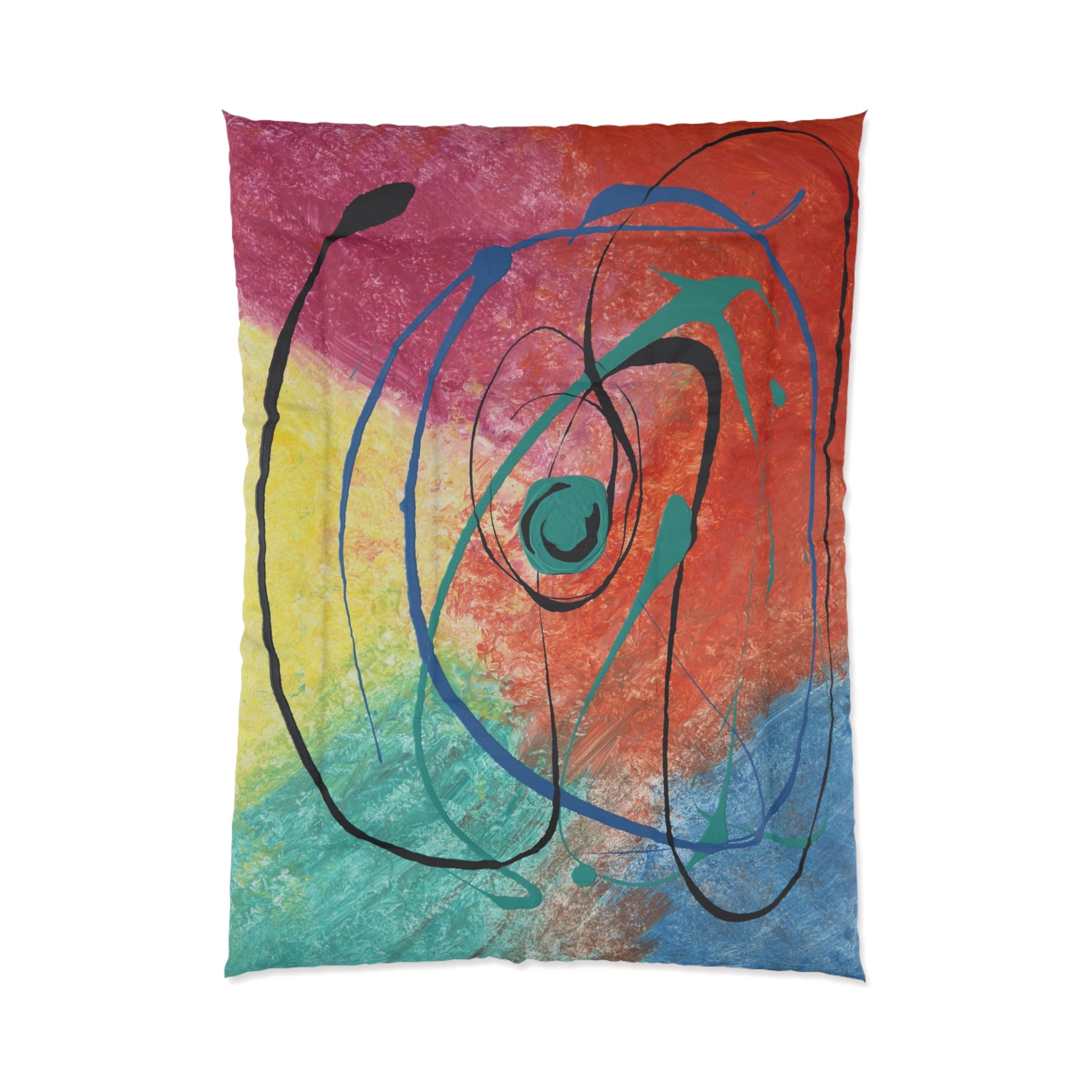 Orbit of Color Art Bedding