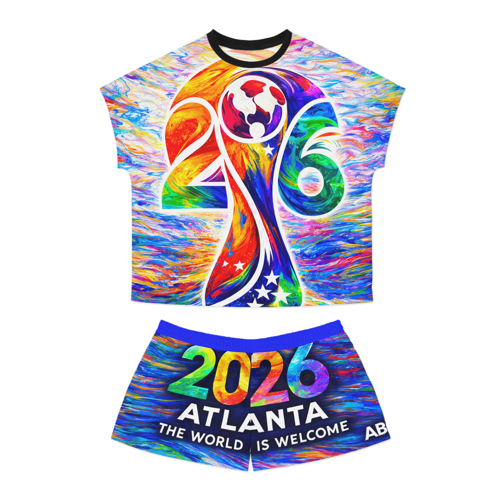2026 Atlanta "The World Is Welcome" Lounge Set - Bold & Relaxed Style