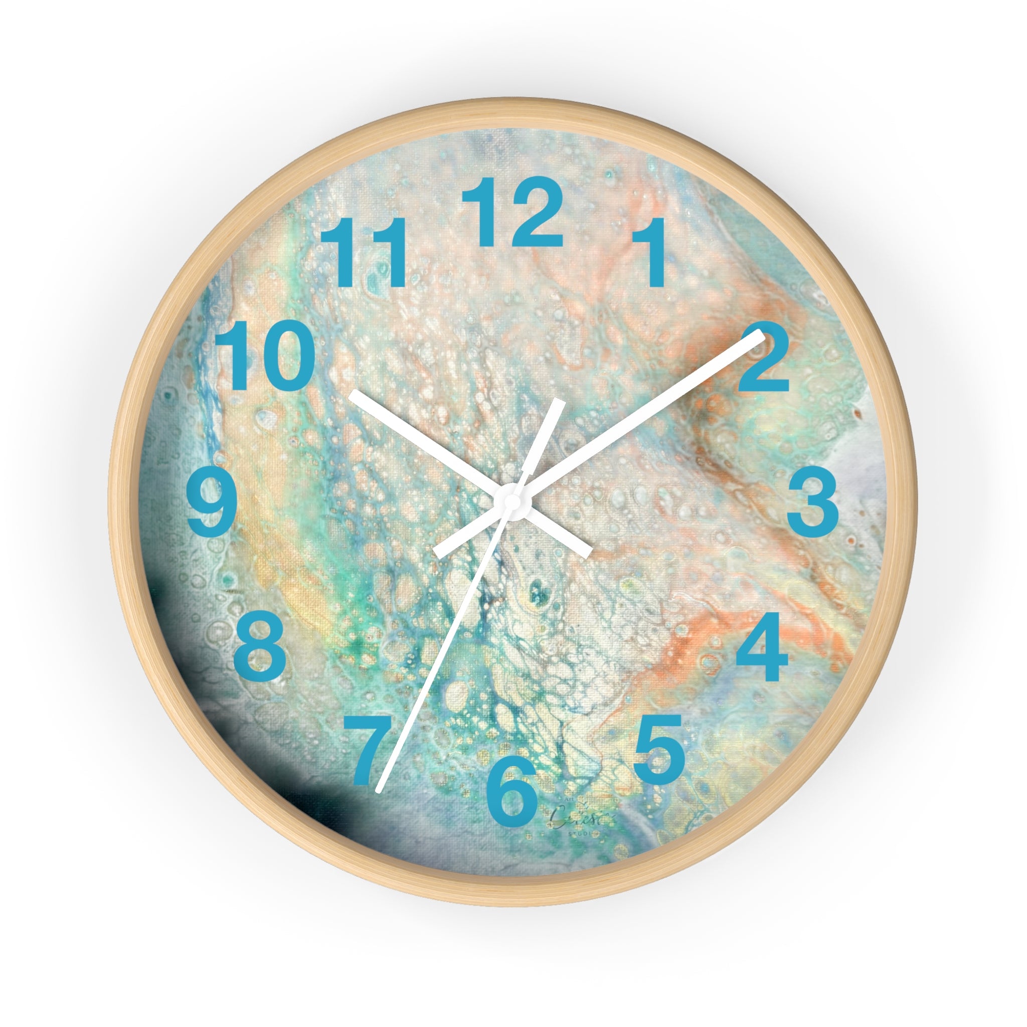 Coastal Dreams Wall Clock Home Décor