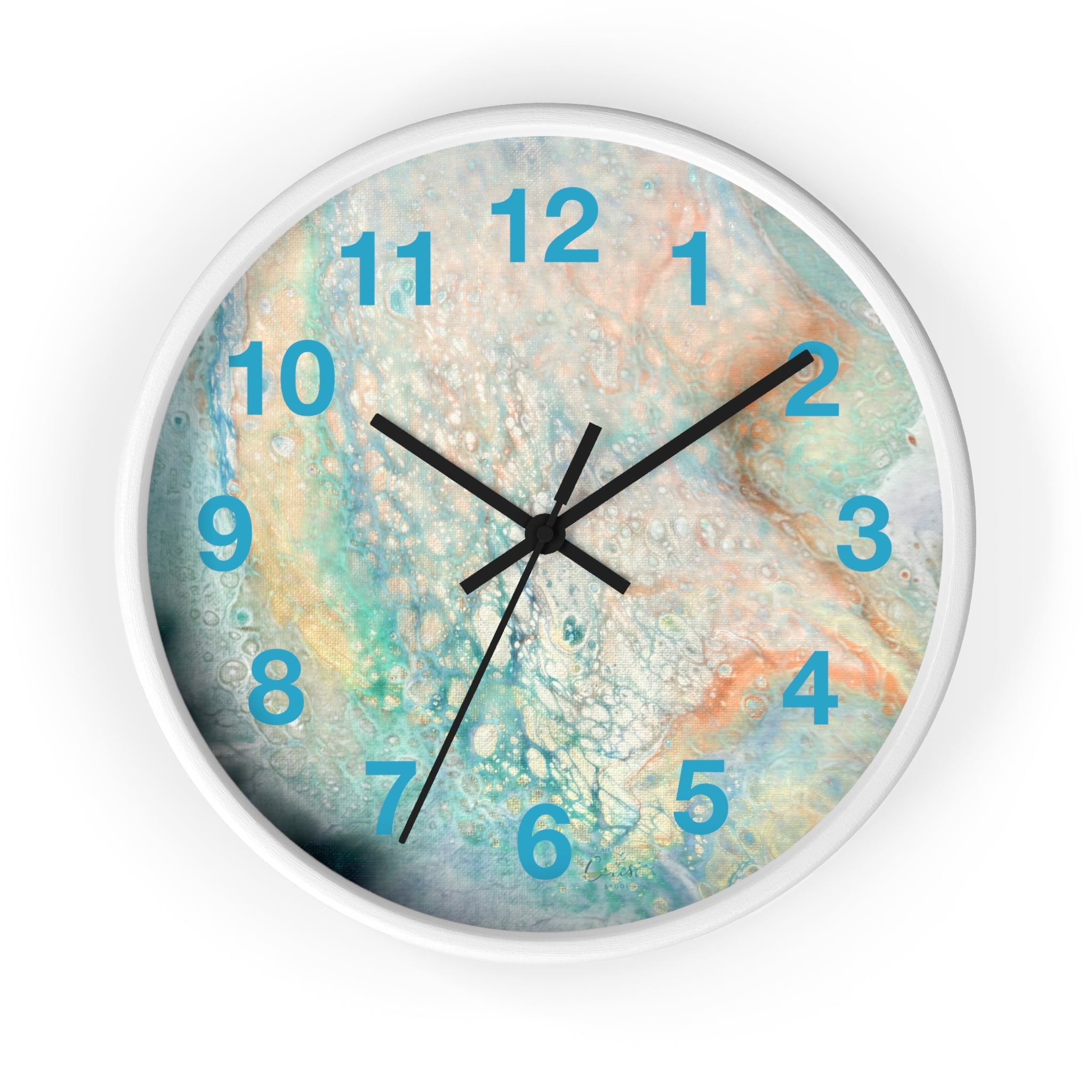 Coastal Dreams Wall Clock Home Décor