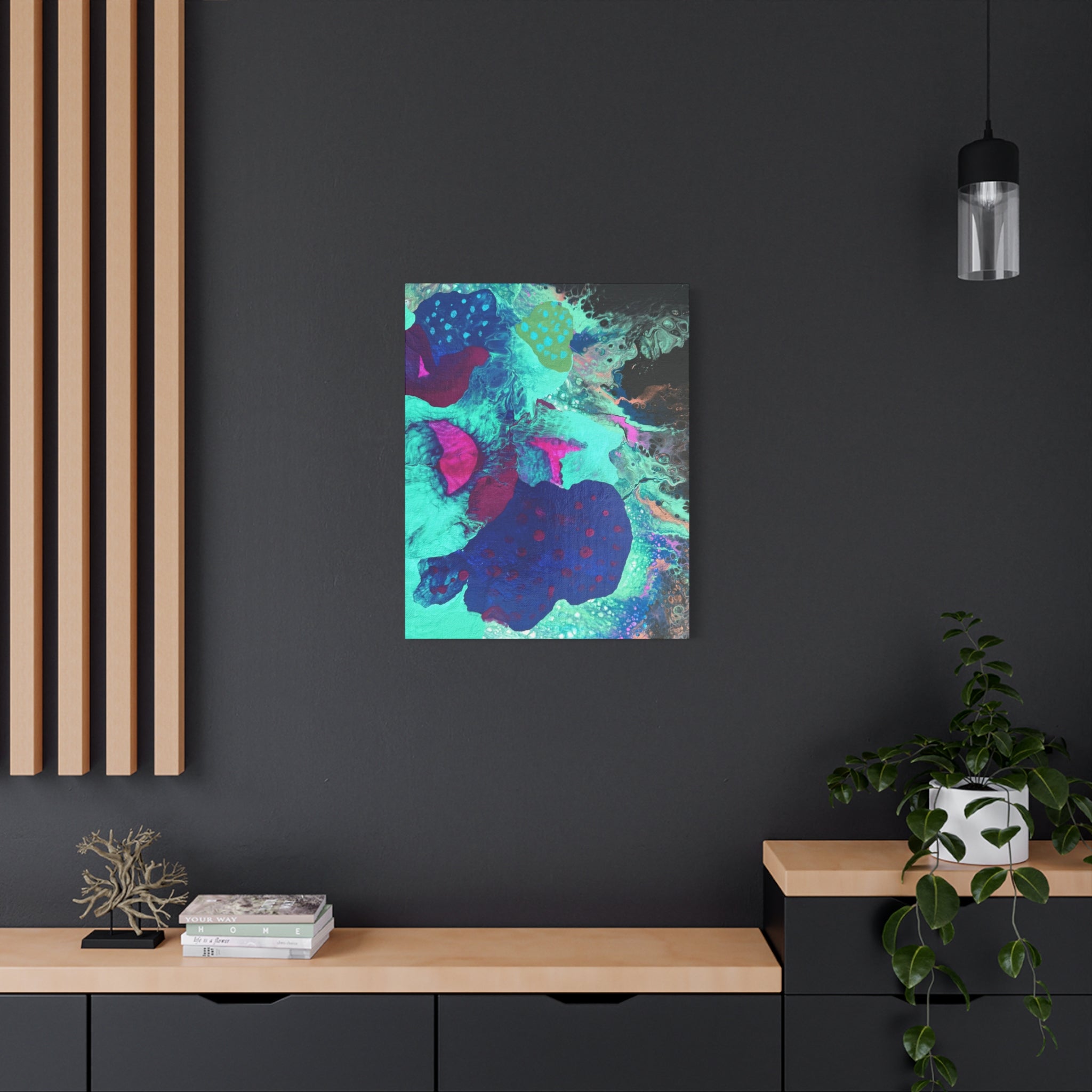Serenity Ocean Matte Canvas Print