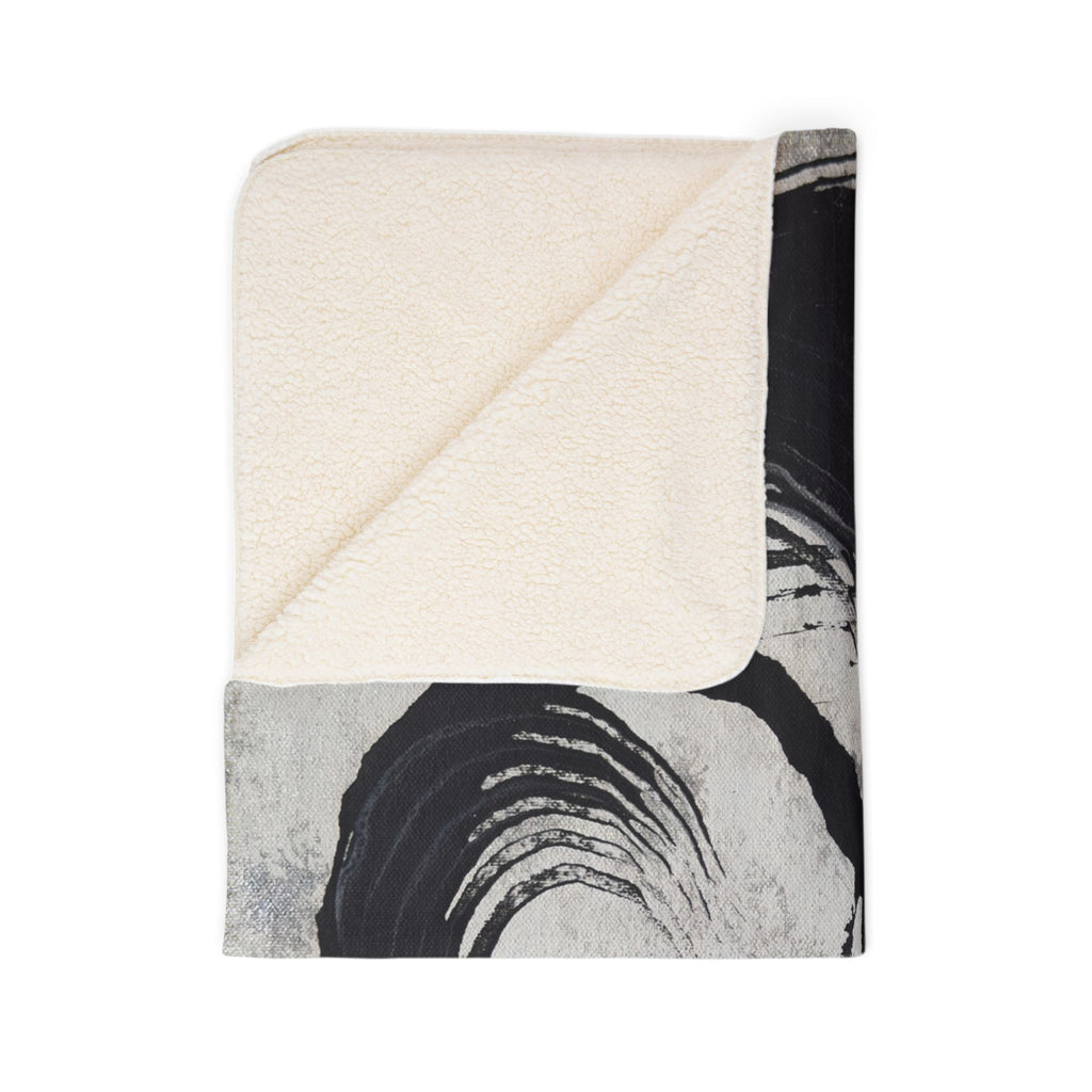 Echoes in Ink Fleece Throw