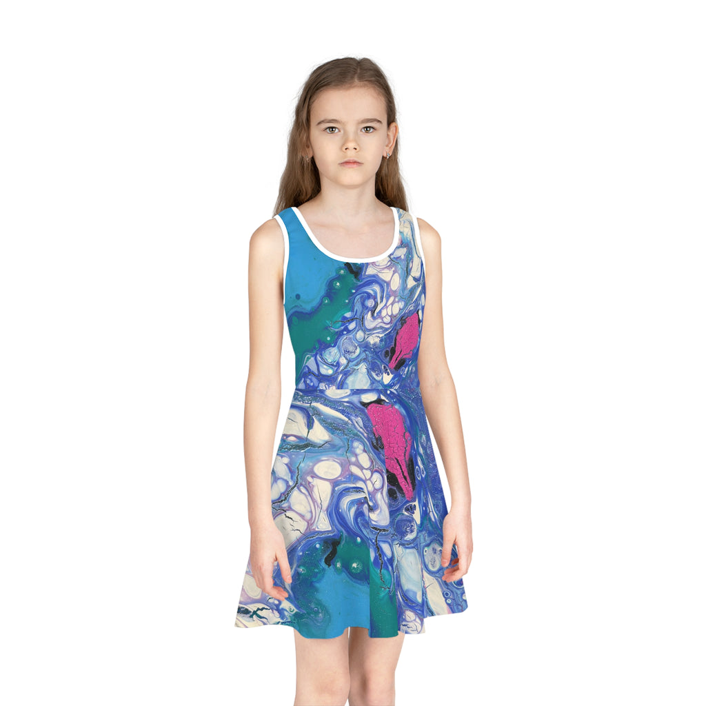 Electric Ocean Dress