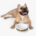Crazy Brush Stroke Pet Bowl