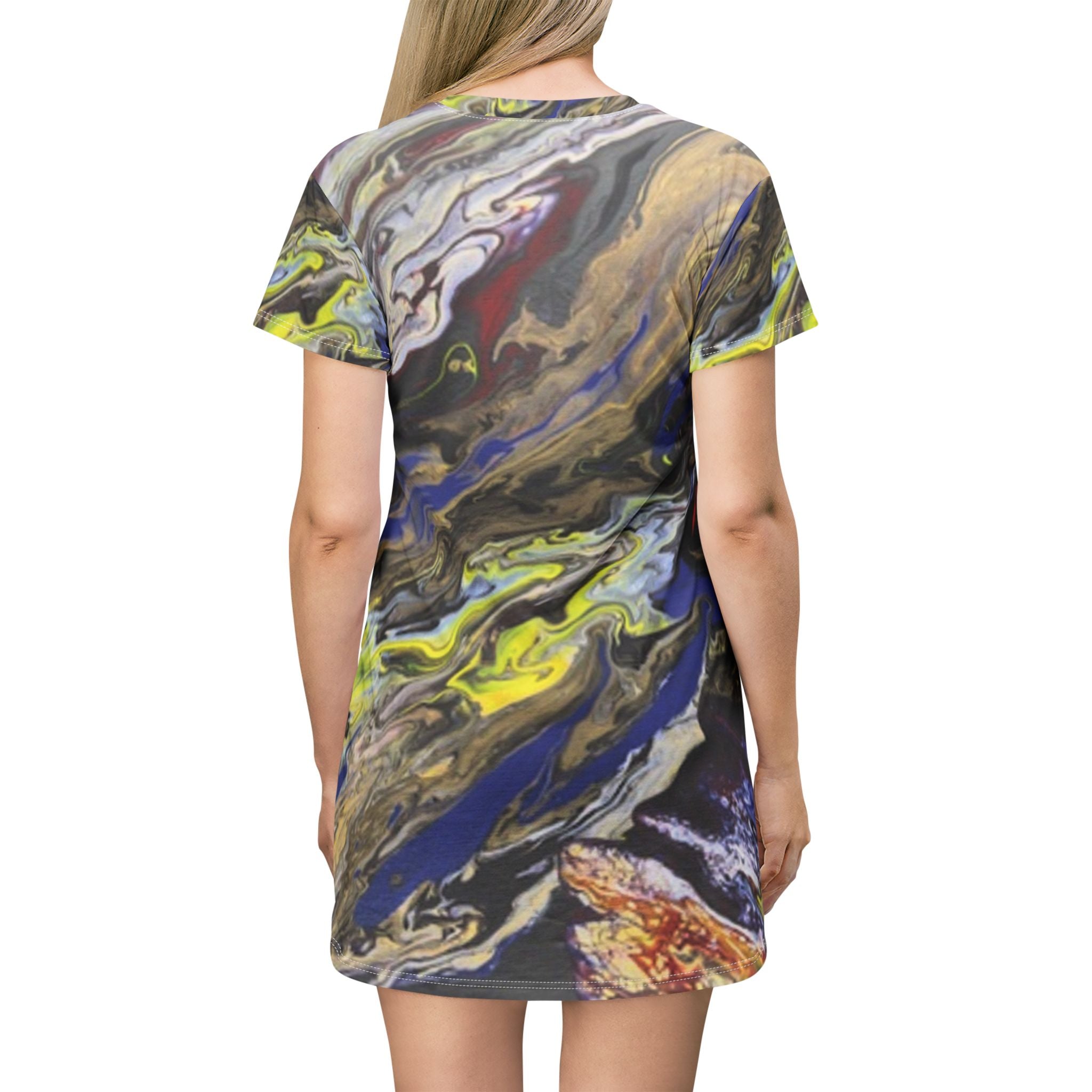 Stormy Ocean T-Shirt Dress