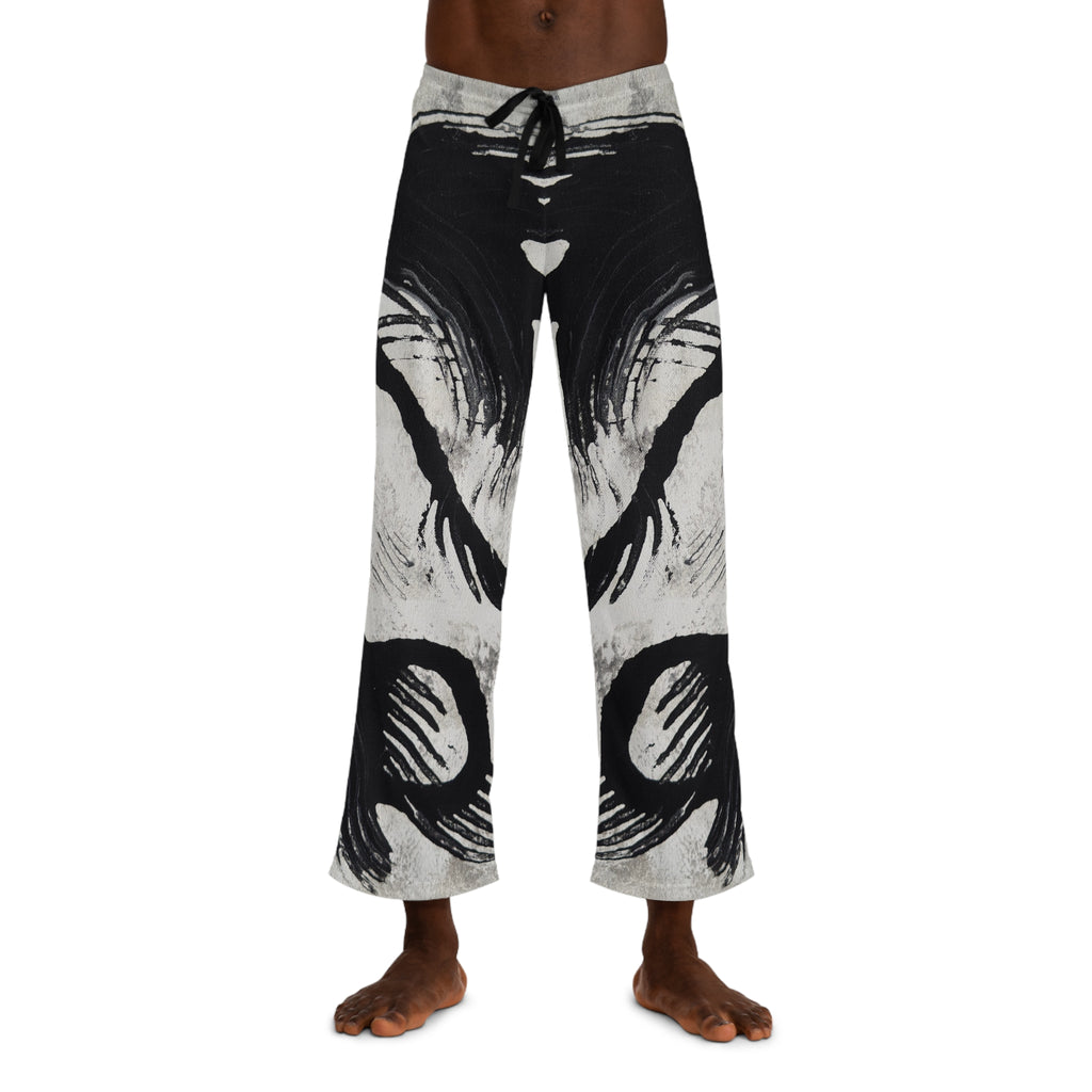 Echoes in Ink Lounge Pants – Bold Comfort Meets Art