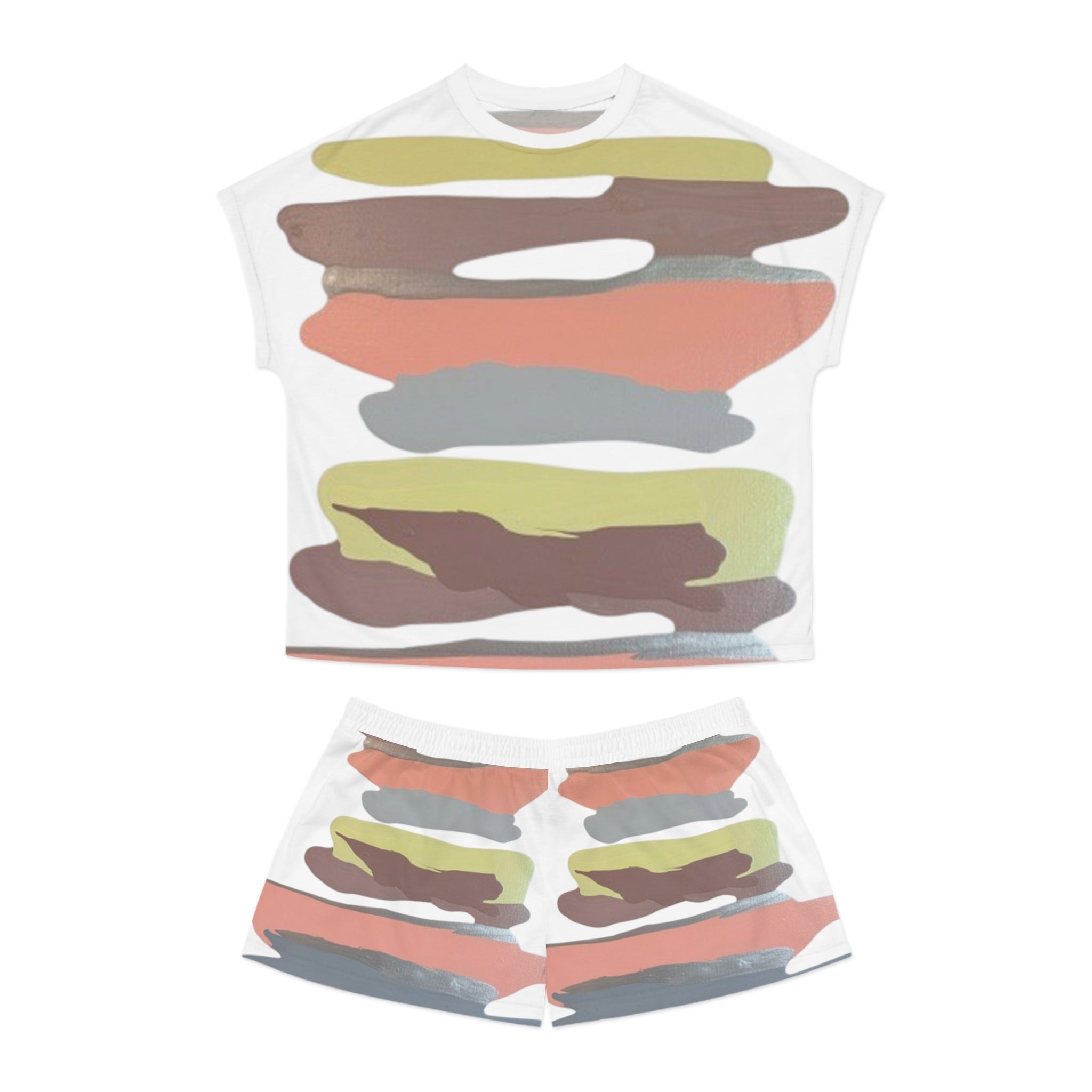 Cinnamon Sticks Pajama Set -Short Sleepwear Lounge Set