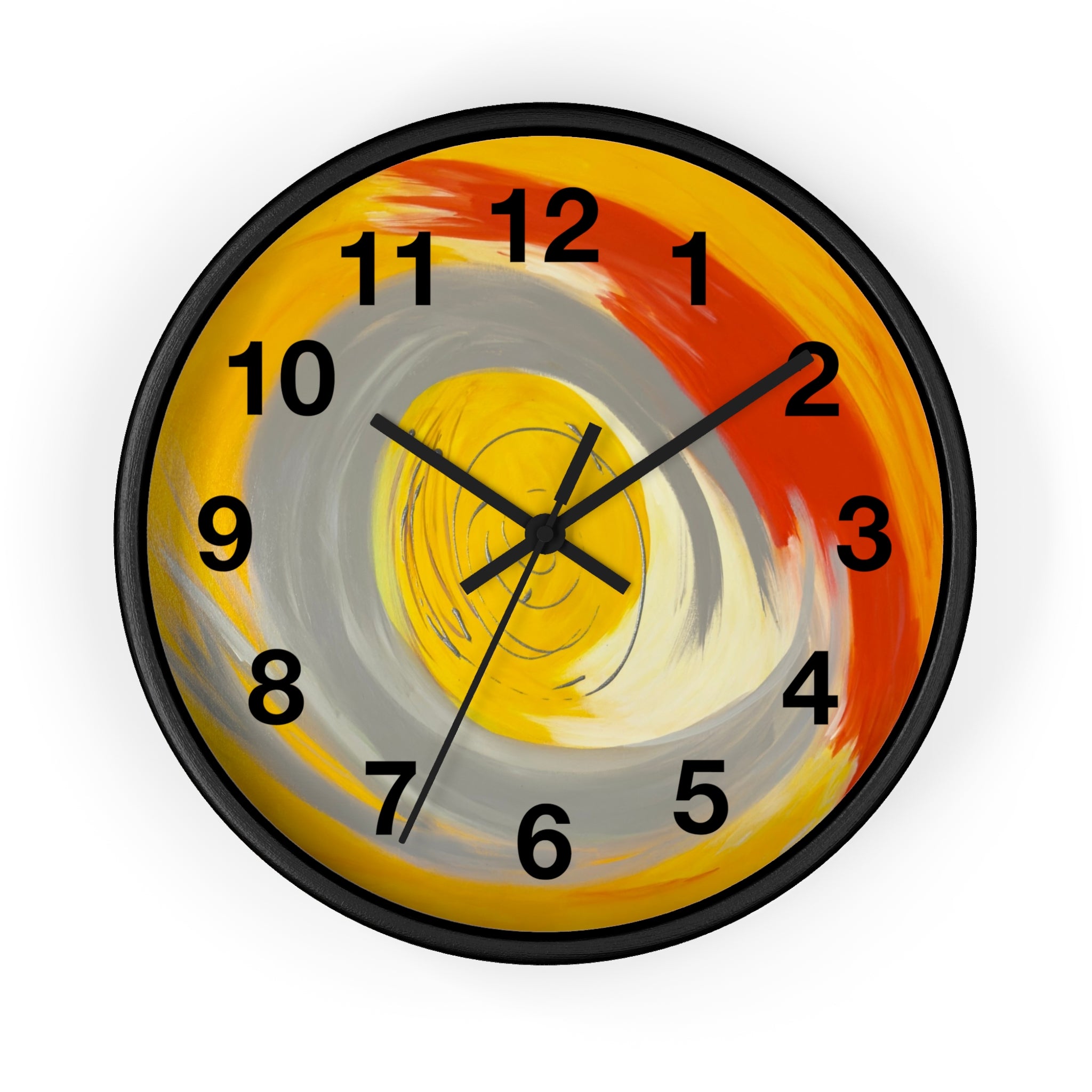 Radiant Orbit Wall Clock Home Décor