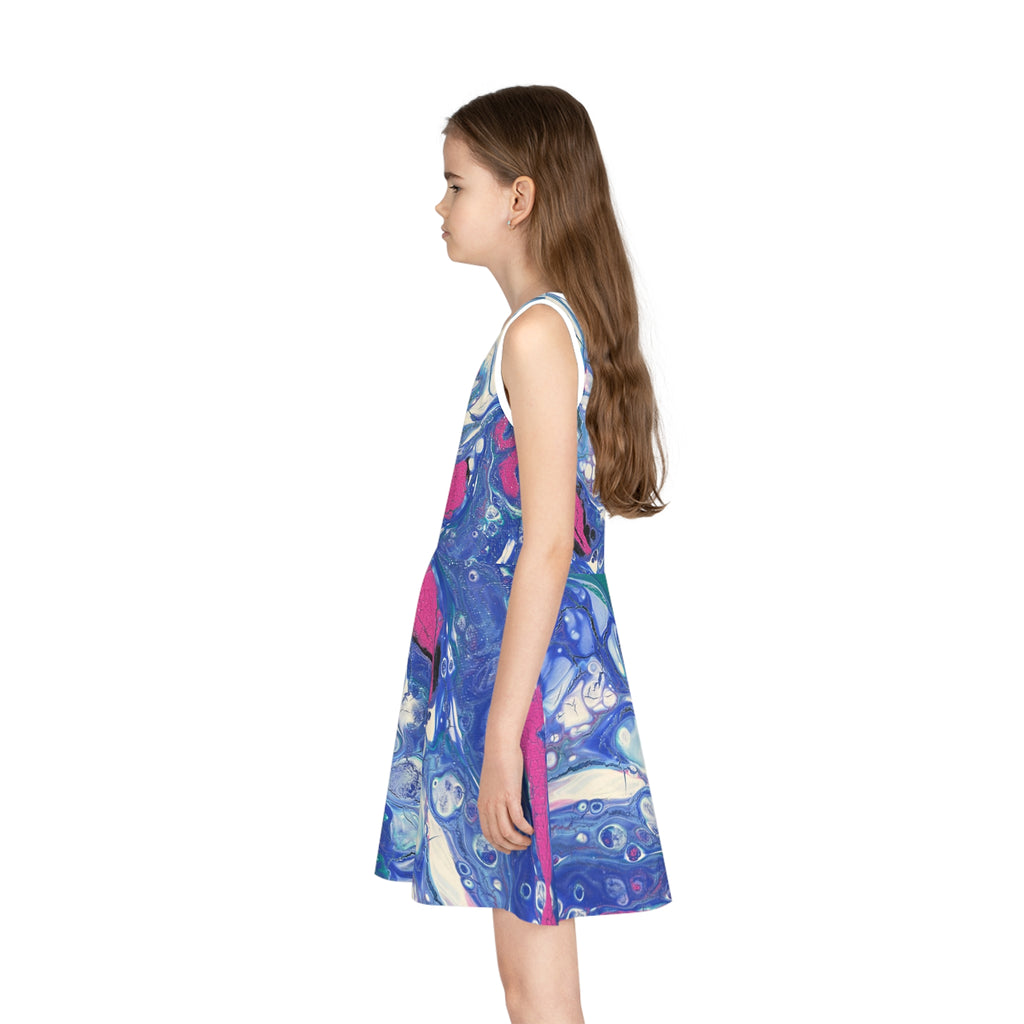 Electric Ocean Dress