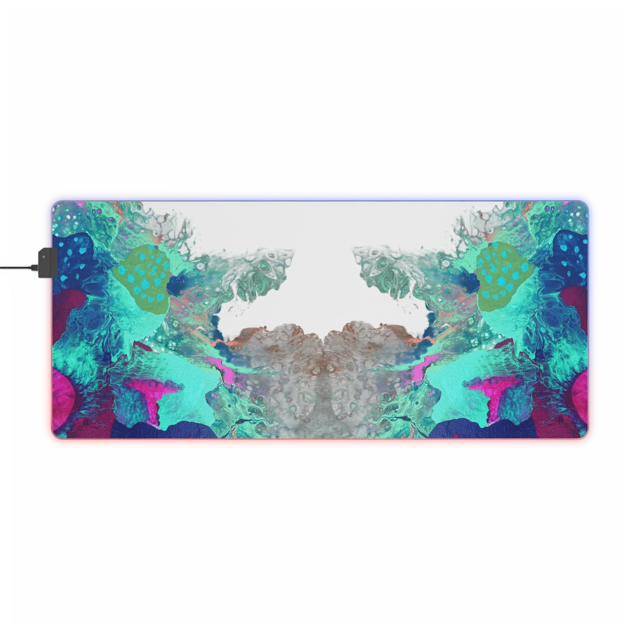 Serenity Ocean LED Gaming Mouse Pad