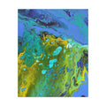 Golden Tides Matte Canvas Print