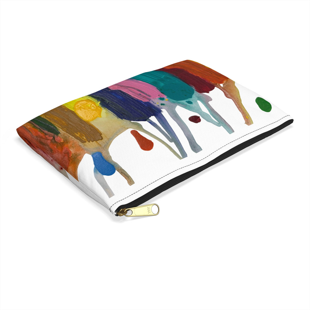 Crazy Brush Stroke Pouch