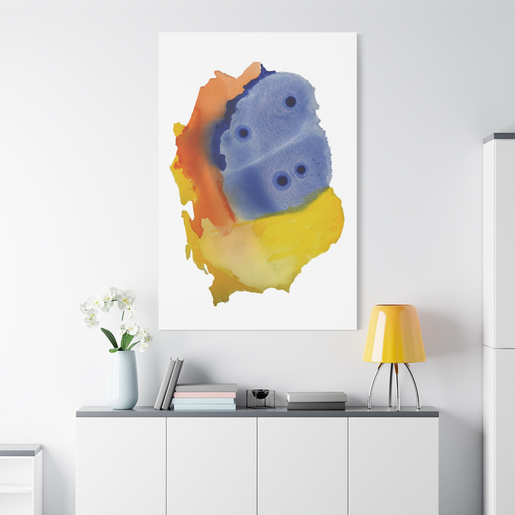 Celestial Bloom Matte Canvas Print