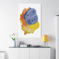 Celestial Bloom Matte Canvas Print