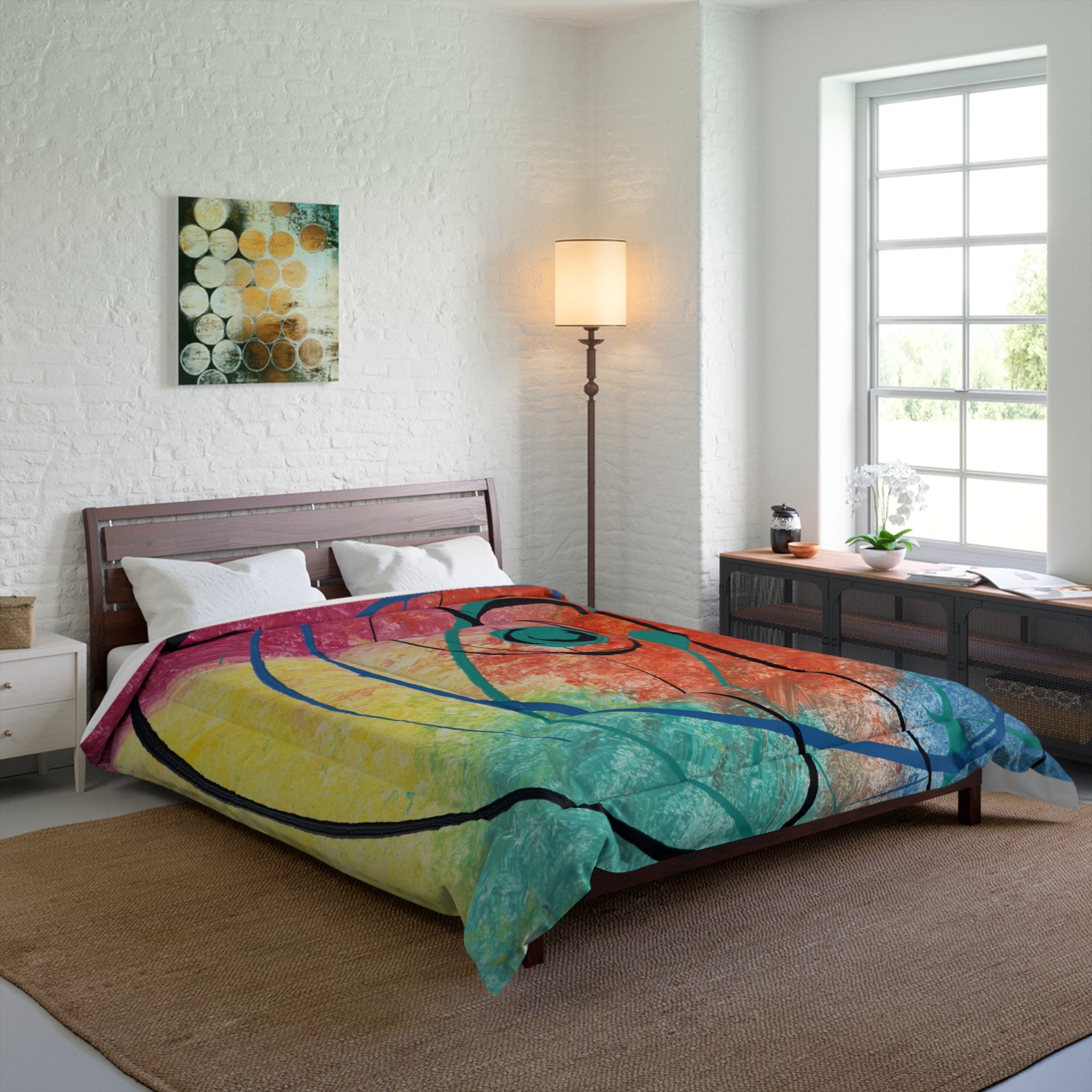 Orbit of Color Art Bedding