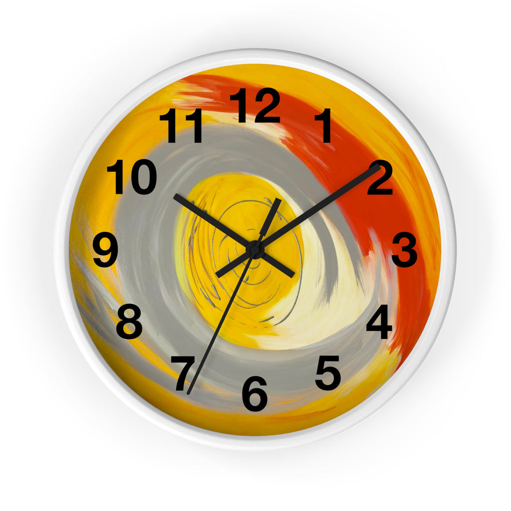 Radiant Orbit Wall Clock Home Décor