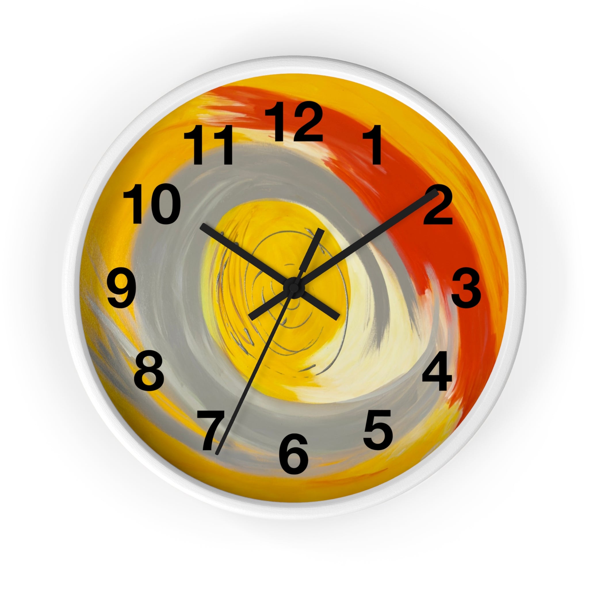 Radiant Orbit Wall Clock Home Décor