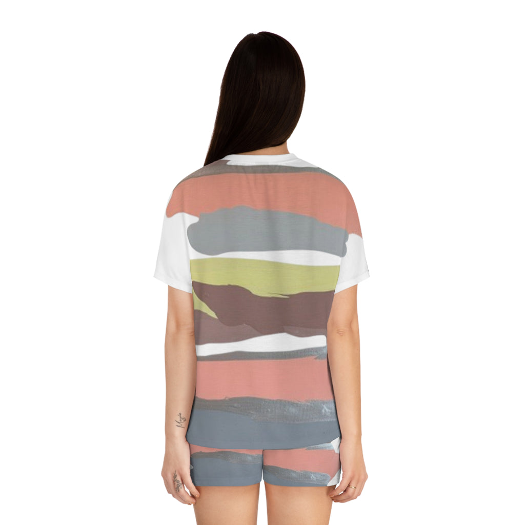 Cinnamon Sticks Pajama Set -Short Sleepwear Lounge Set