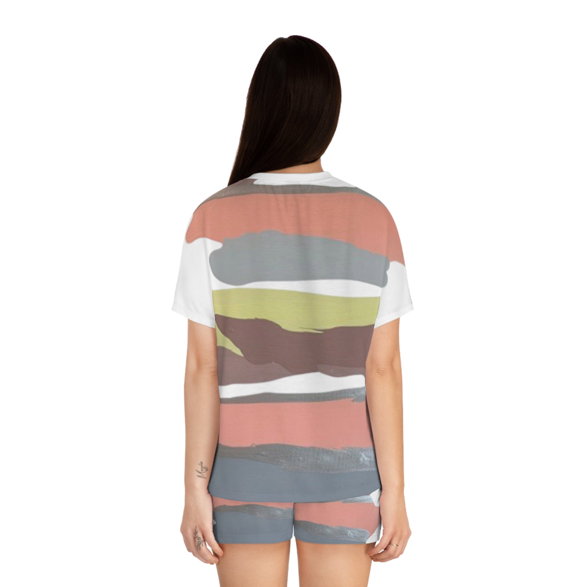 Cinnamon Sticks Pajama Set -Short Sleepwear Lounge Set