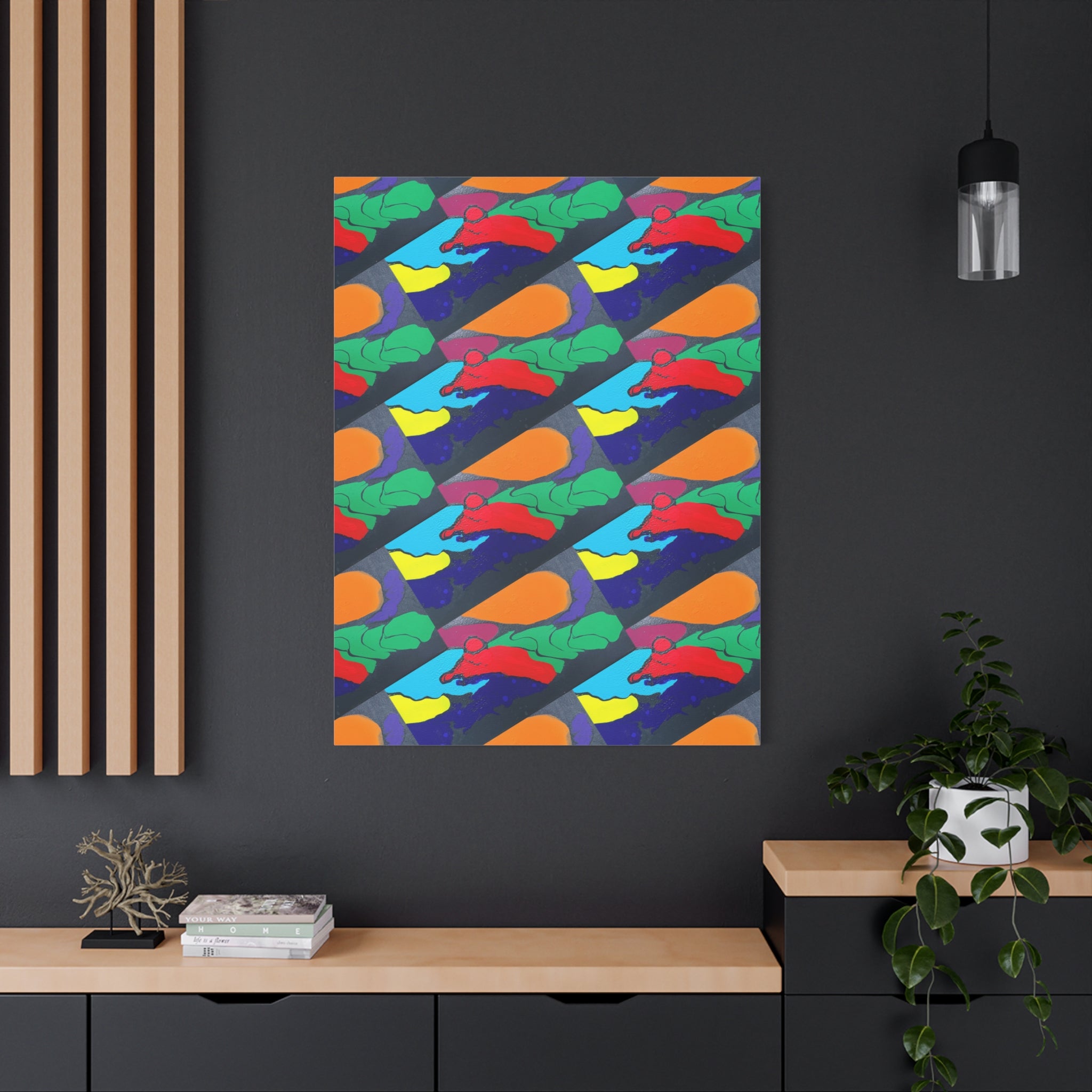 Vivid Awakening Canvas