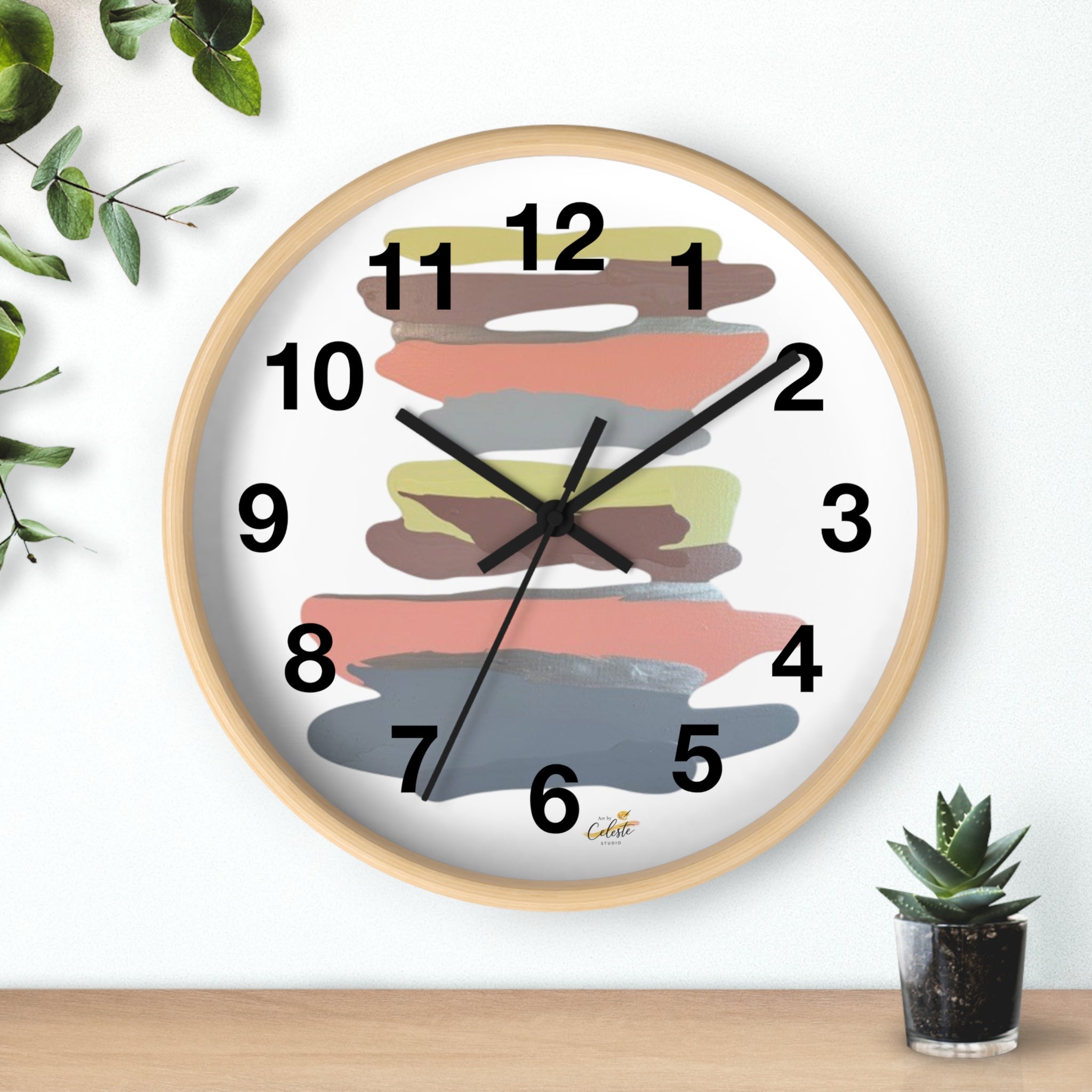 Cinnamon Sticks Wall Clock Home Décor