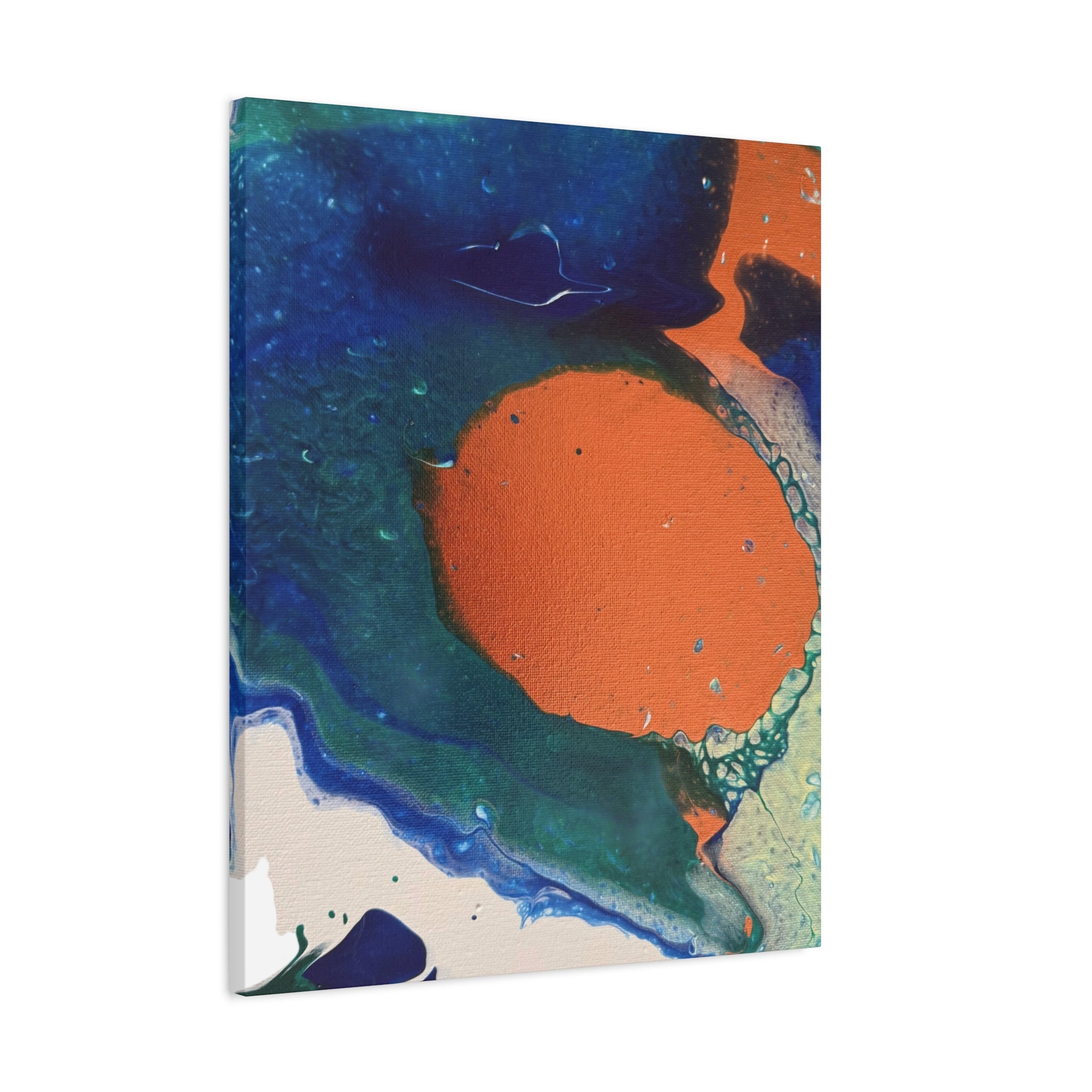 Coral Current Matte Canvas Print