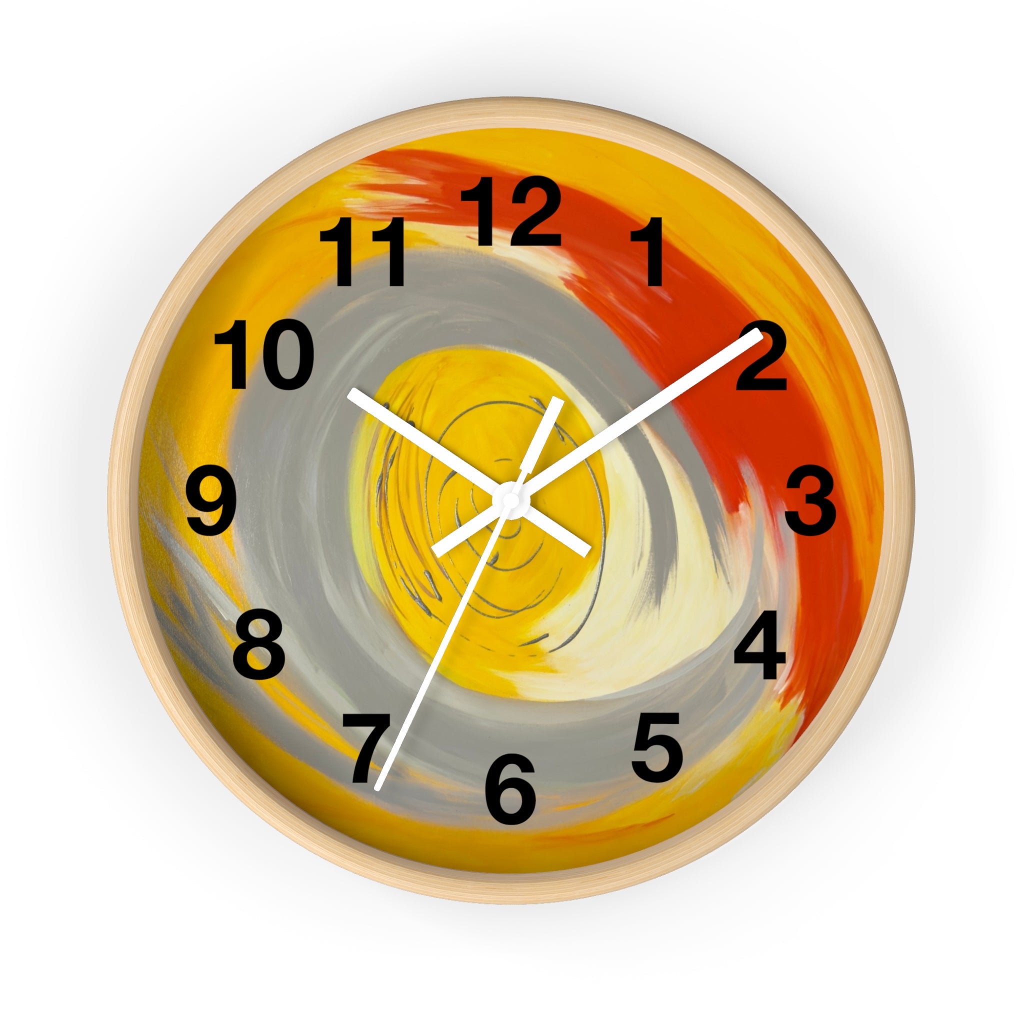 Radiant Orbit Wall Clock Home Décor