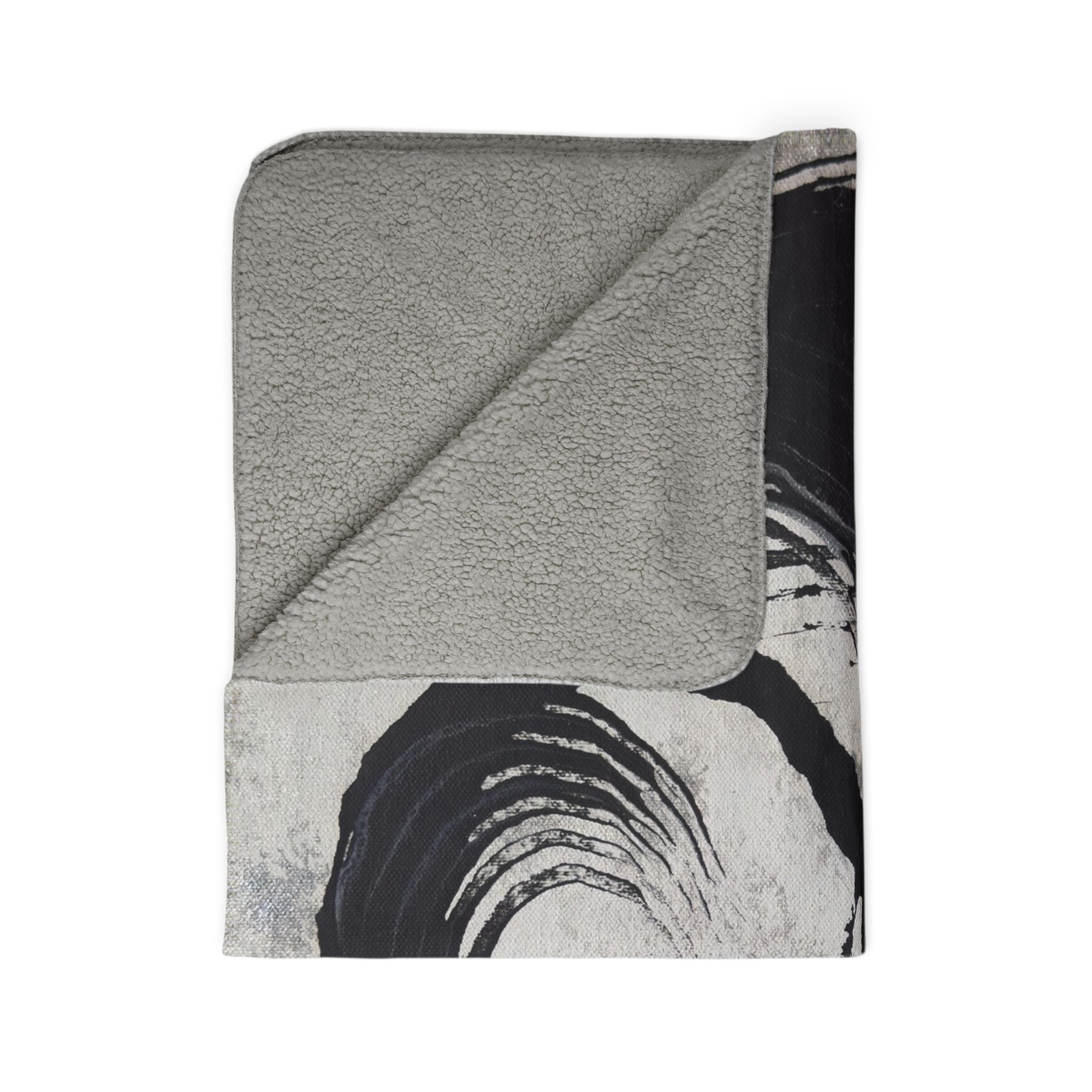 Echoes in Ink Fleece Throw