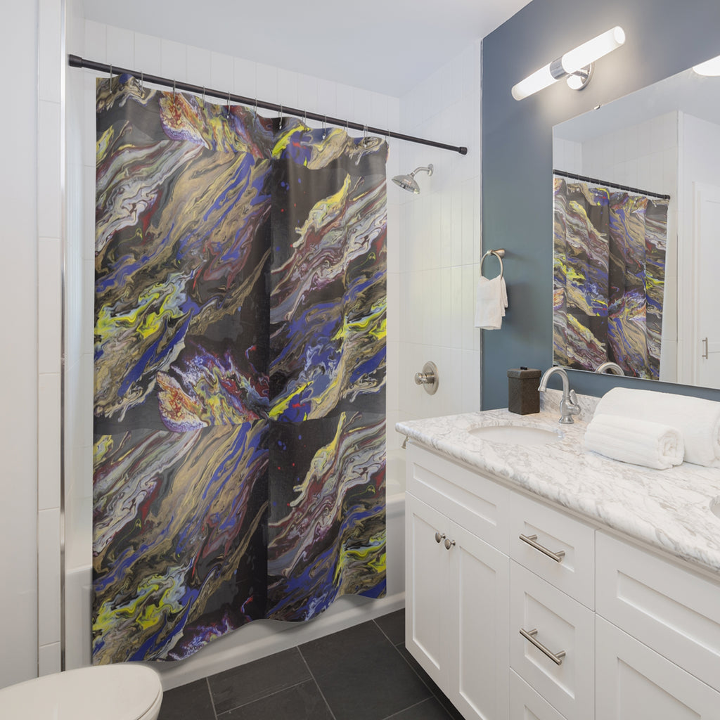 Stormy Ocean Shower Curtain