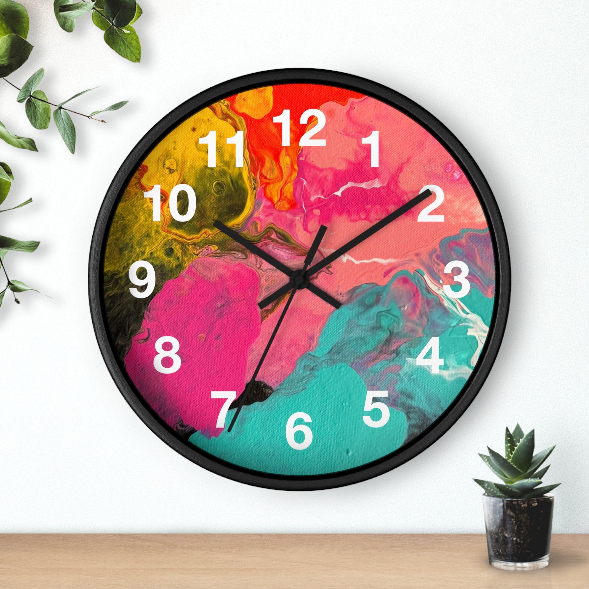 Radiant Ocean Wall Clock Home Décor