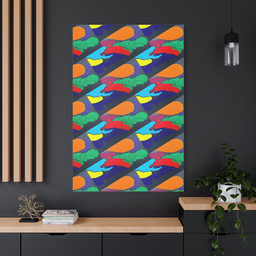 Vivid Awakening Canvas
